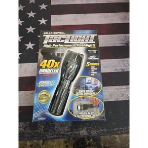 Bell + Howell 1176 Taclight High-Powered Tactical Flashlight with 5 Modes